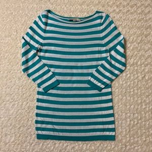 🌸3/$20 - LOFT striped 3/4 sleeve top